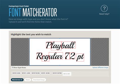 identifier police d'ecriture en ligne.